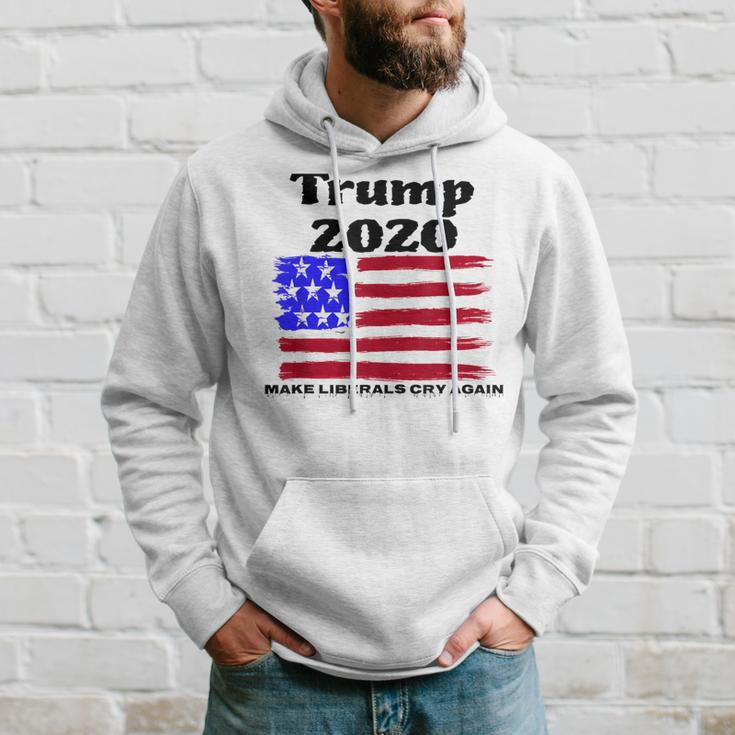 Trump 2020 Make Liberals Cry Again Political Hoodie Gifts for Him