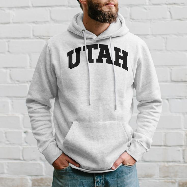 Utah College University Text Style Hoodie Gifts for Him