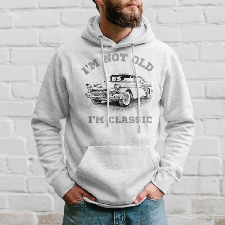Vintage Car Graphic Perfect For Dad Hoodie Gifts for Him