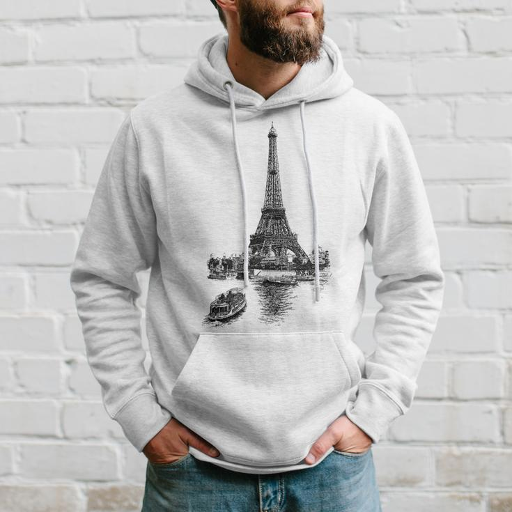 Vintage Paris Eiffel Tower Hoodie Geschenke für Ihn