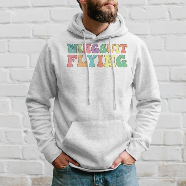 Wingsuit Flying Flyer Skydiving Base Jumping Hoodie Gifts for Him