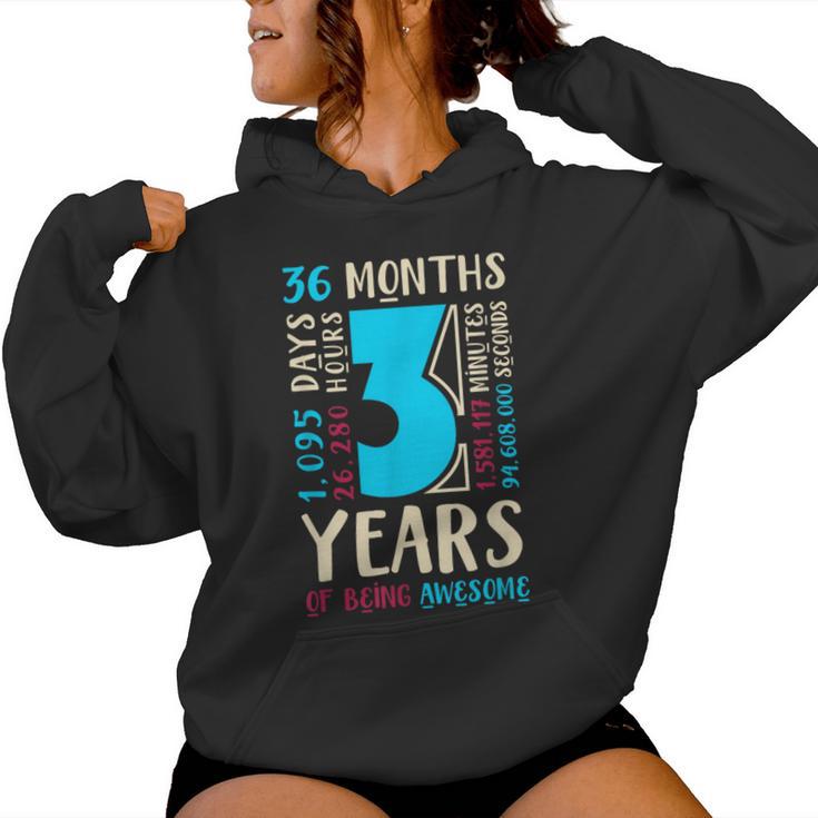 3Rd Birthday Son Daughter 3 Year Old Boys Girls Women Hoodie