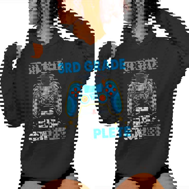 3Rd Grade Level Complete Last Day Of School Graduate Boys Women Hoodie