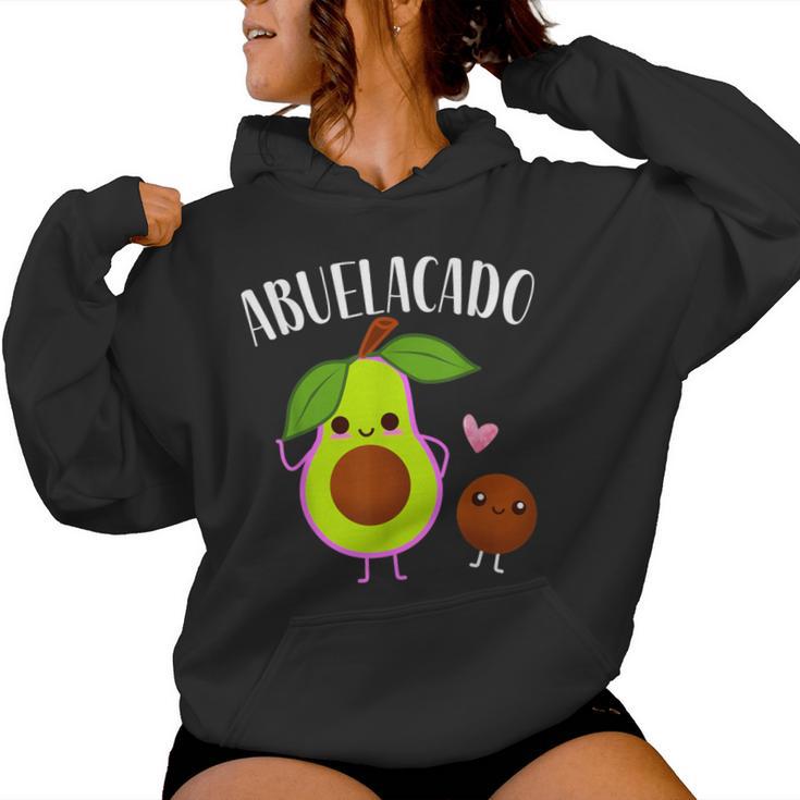 Abuelacado Spanish Grandma Avocado Baby Shower Women Hoodie