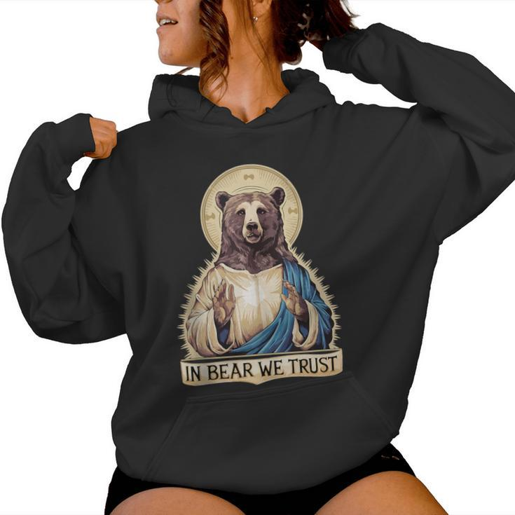 In Bear We Trust I Choose The Bear 2024 Trending Men Women Hoodie