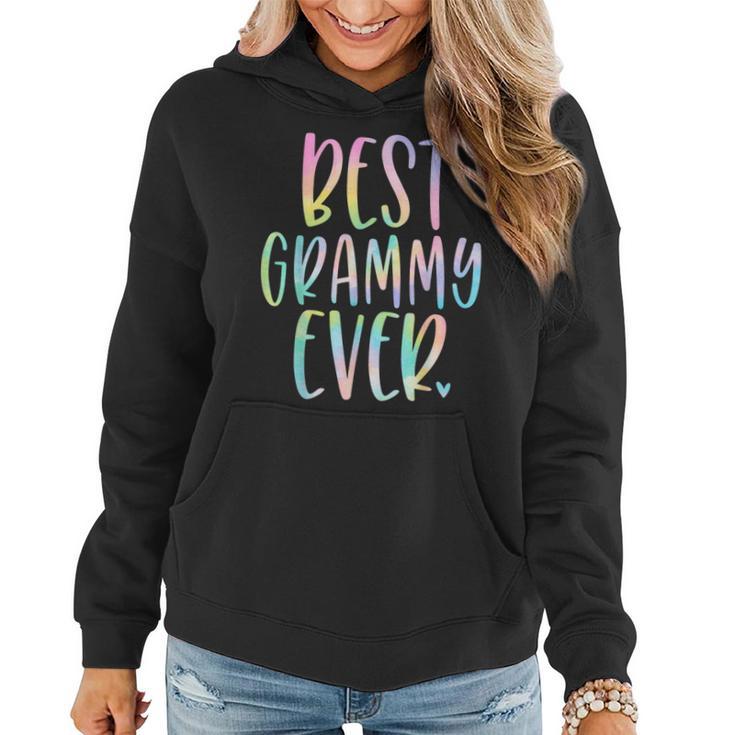 Best Grammy Ever Mother's Day Tie Dye Women Hoodie