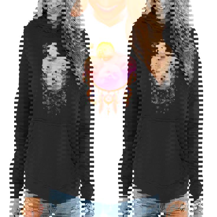 Bichon Frise Dreamcatcher Sweat à capuche femme