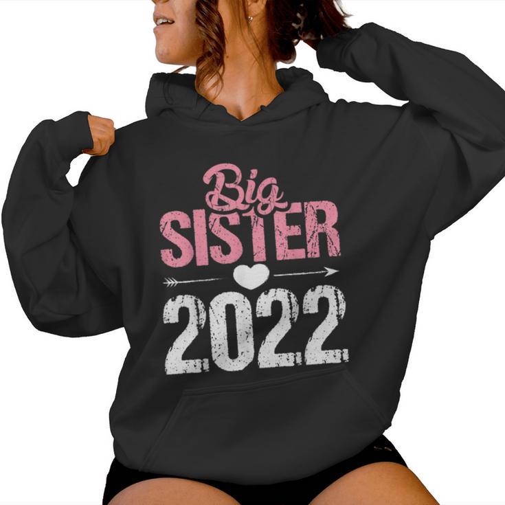 Big Sister 2022 First Baby Becoming Big Sister Women Hoodie