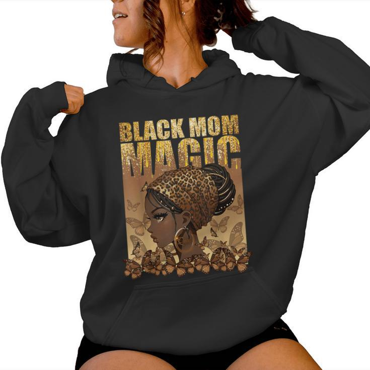 Black  Mama Mom African American Women Hoodie