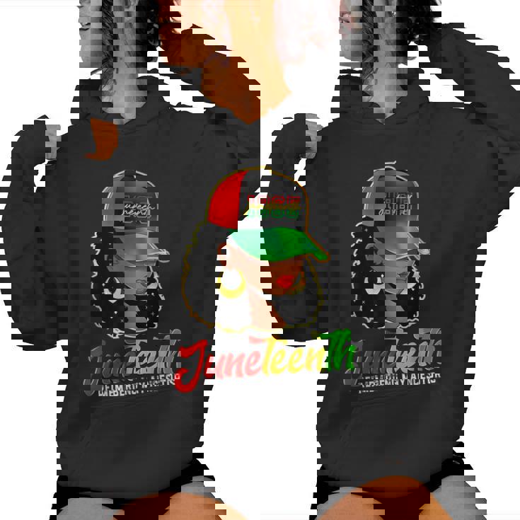 Black Junenth Remembering My Ancestors Women Hoodie