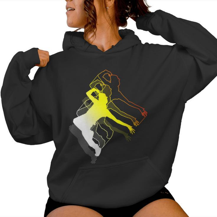 Breakdancer Vintage B-Boy B-Girl Breakdance Women Hoodie