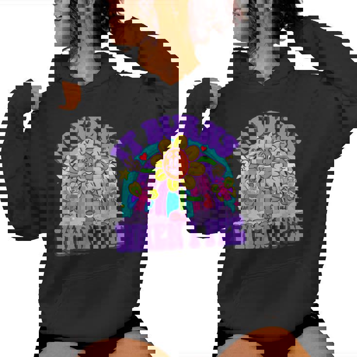 It Burns When I Pee Sarcastic Ironic Y2k Inappropriate Women Hoodie