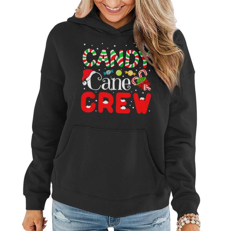 Candy Cane Crew Christmas Candy Cane Party Boys Girls Women Hoodie