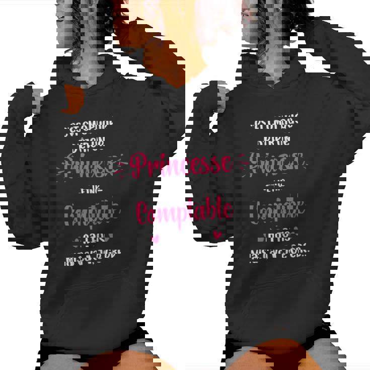 C'est Compliqué D'être Une Princesse Et Une Comptable Sweat à capuche femme