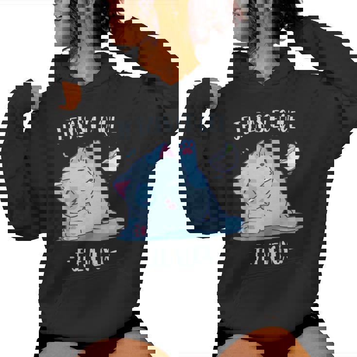 Chat Ragdoll Chaton Fille Mon Chat M'appelle Sweat à capuche