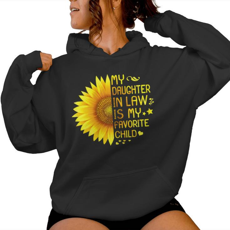 My Daughter In Law Is My Favorite Child Mother-In-Law Women Hoodie