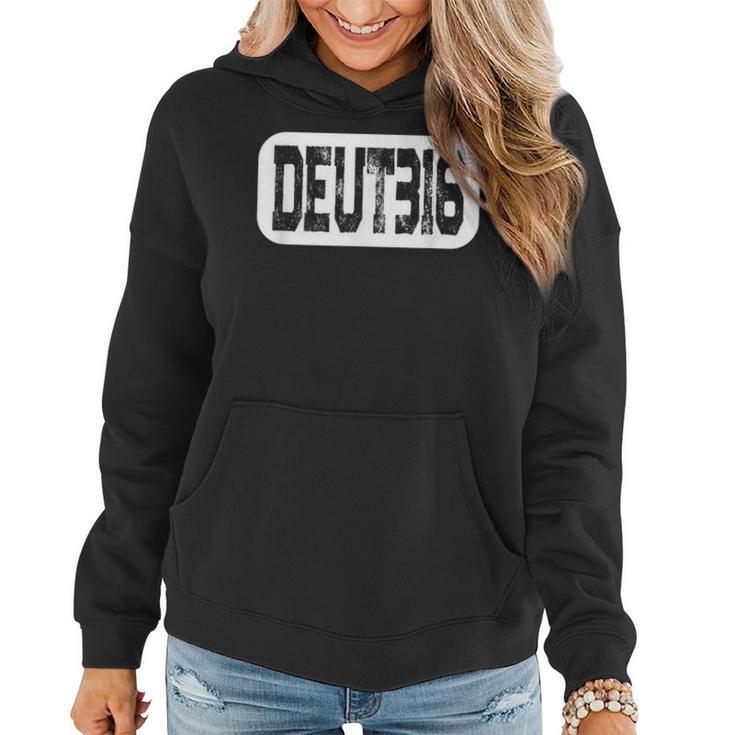 Deuteronomy 316 Bible Verse Christian Inspirational Women Hoodie