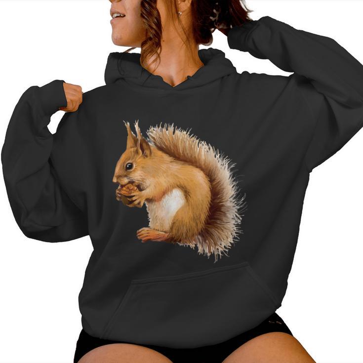 Sweat à Capuche Avec écureuil Art Abstrait Polygonal - Design Original & Confortable - 5
