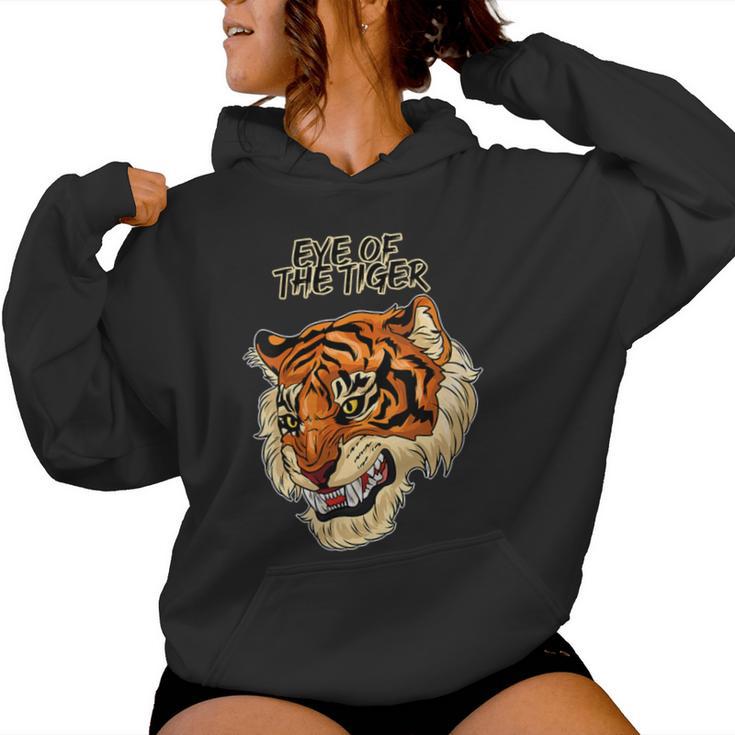 Eye Of A Tiger Women Hoodie