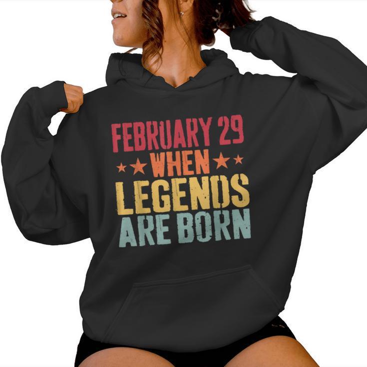 February 29 Birthday For & Cool Leap Year Women Hoodie