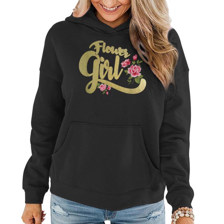 Flower Girl Bride Groom Wedding Party Women Hoodie