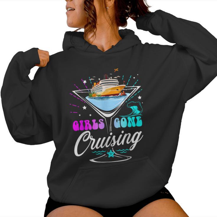 Cruising Squad 2024 Girls Gone Cruising Girl Love Trip Women Hoodie