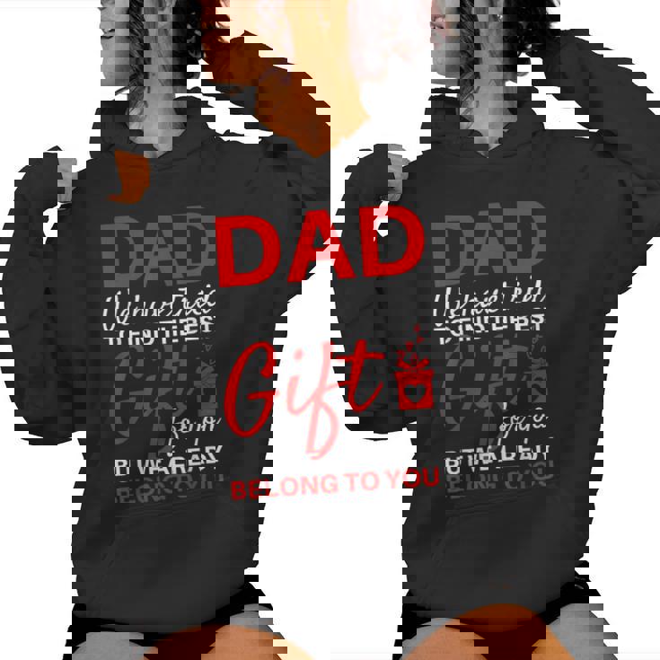 Fathers Day From Daughter Son Wife For Dad Women Hoodie