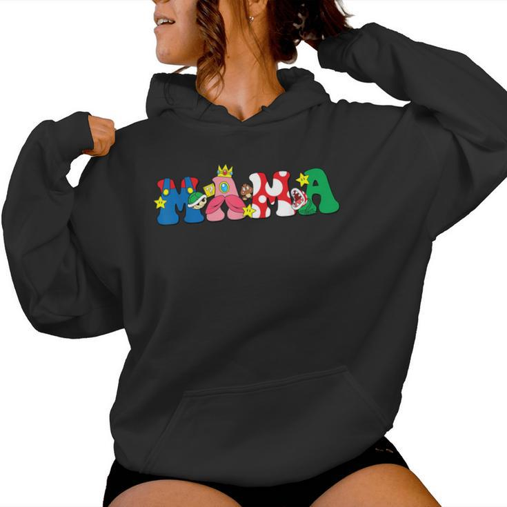 Game Mama Boy Mom Mother's Day For Womens Women Hoodie