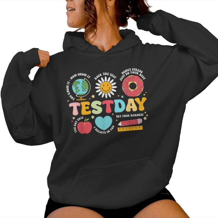 Teacher Test Day Motivational Teacher Starr Te Women Hoodie