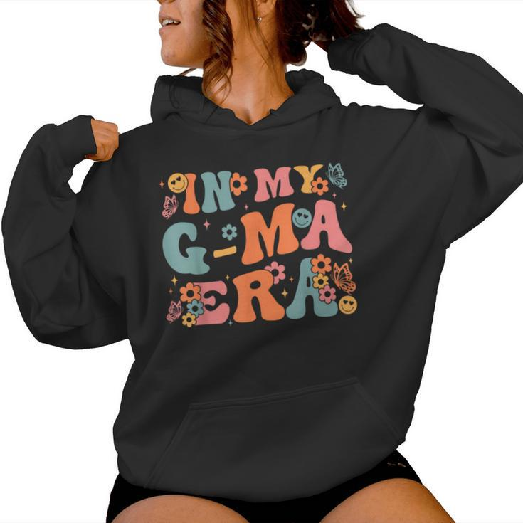 In My G-Ma Era Baby Announcement For Grandma Mother's Day Women Hoodie