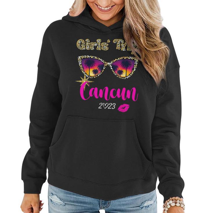 Girls Trip Cancun 2023 Vacation For Weekend Birthday Women Hoodie