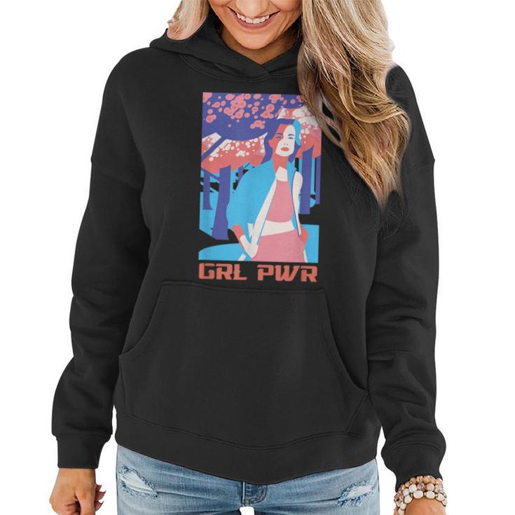 Grl Pwr T Girl Power Spring Summer Holiday Women Hoodie