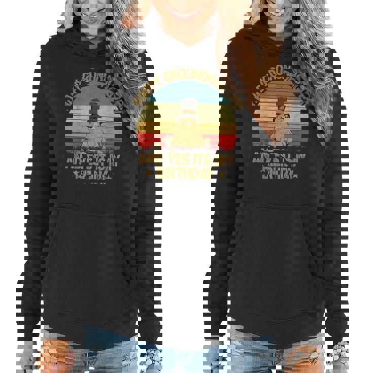 Happy Groundhog Day Lovers Costume Boys Girls Men Women Hoodie