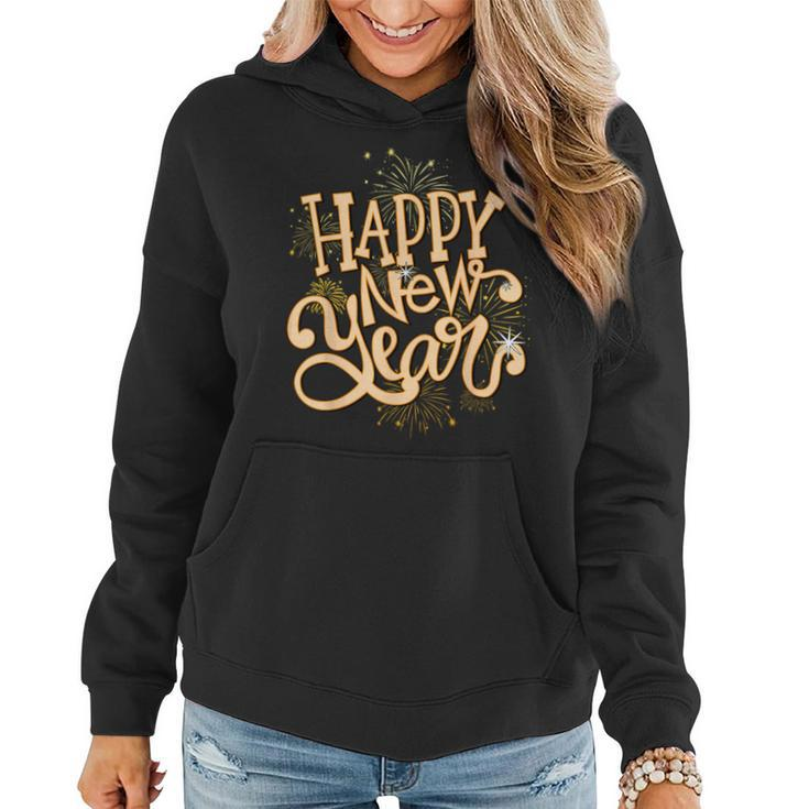 Happy New Year New Years Eve Party Family Matching Women Hoodie