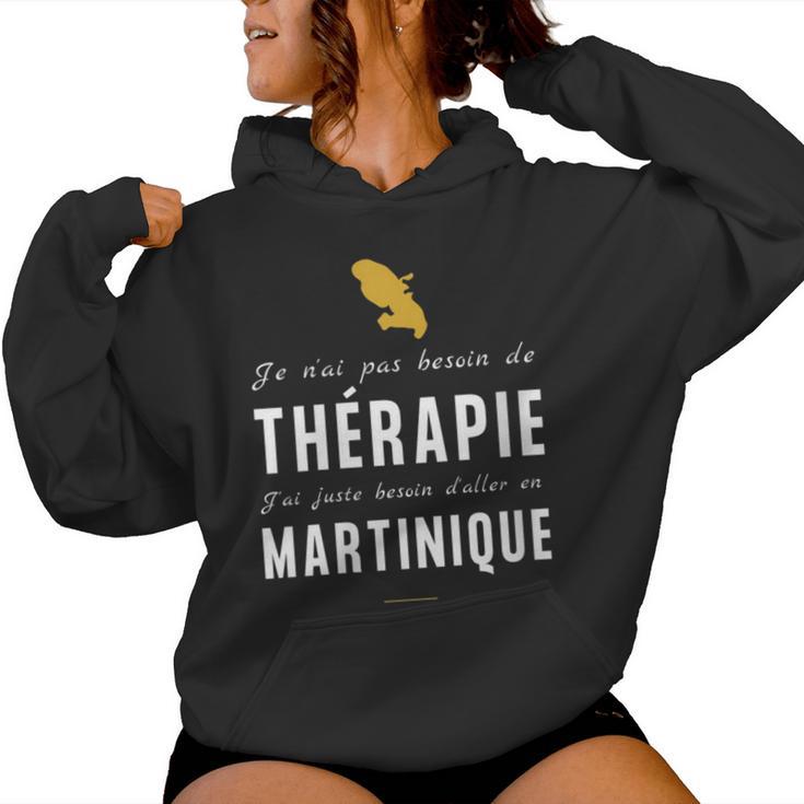 Sweat à Capuche Martinique Avec Drapeau - Hommage à L'Île - Coupe Classique - 241 G