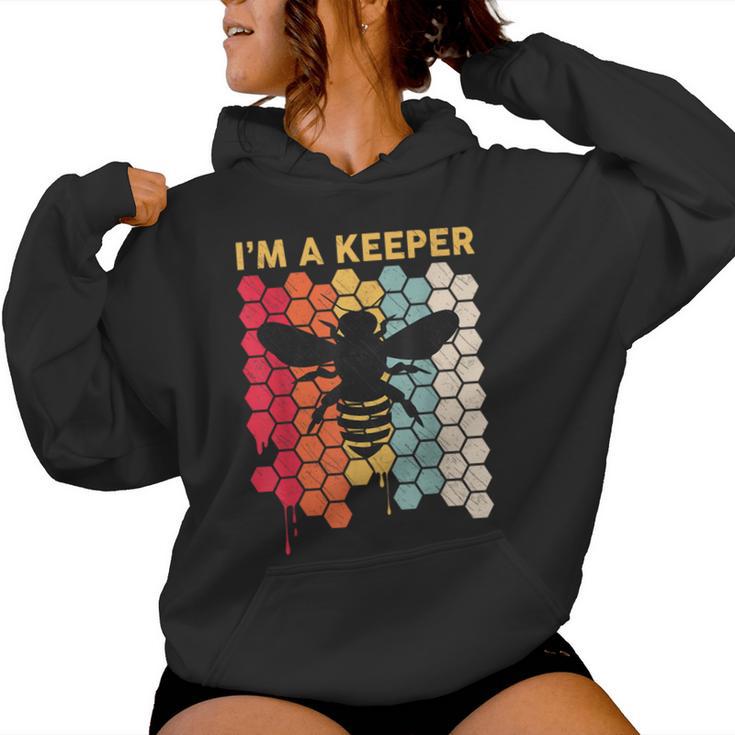 I'm A Bee Keeper Honey Beekeeping Husband Women Hoodie