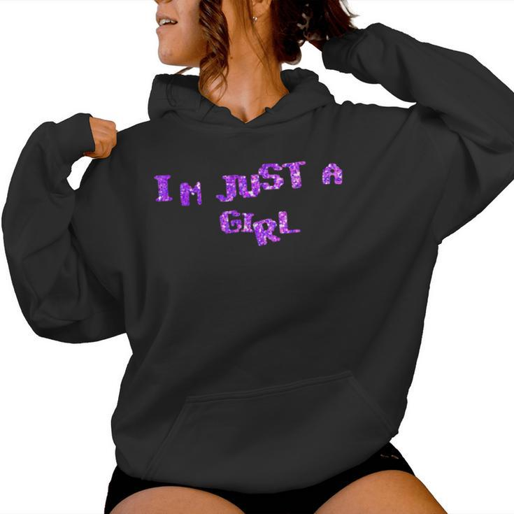 I'm Just A Girl Women Hoodie