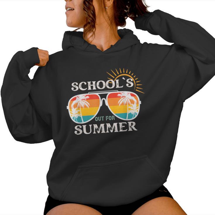 Last Day Of School Teacher Schools Out For Summer Women Hoodie