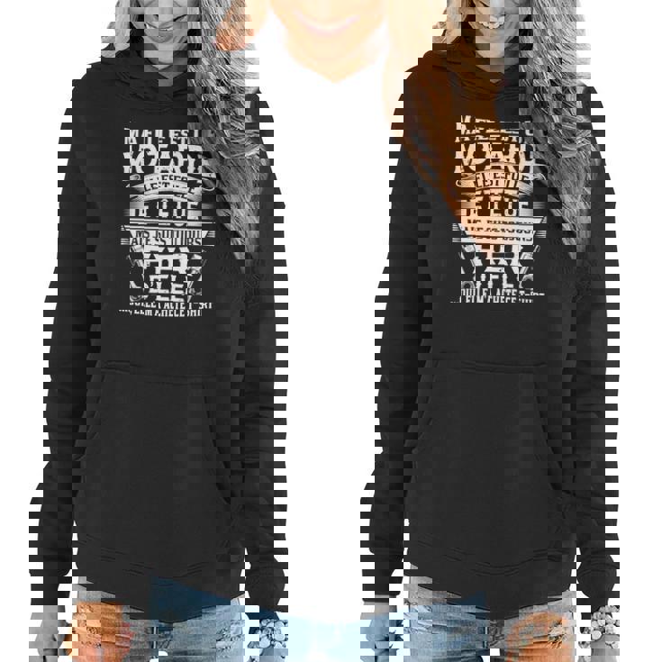 Ma Fille Est Un Motarde Sweat à capuche femme