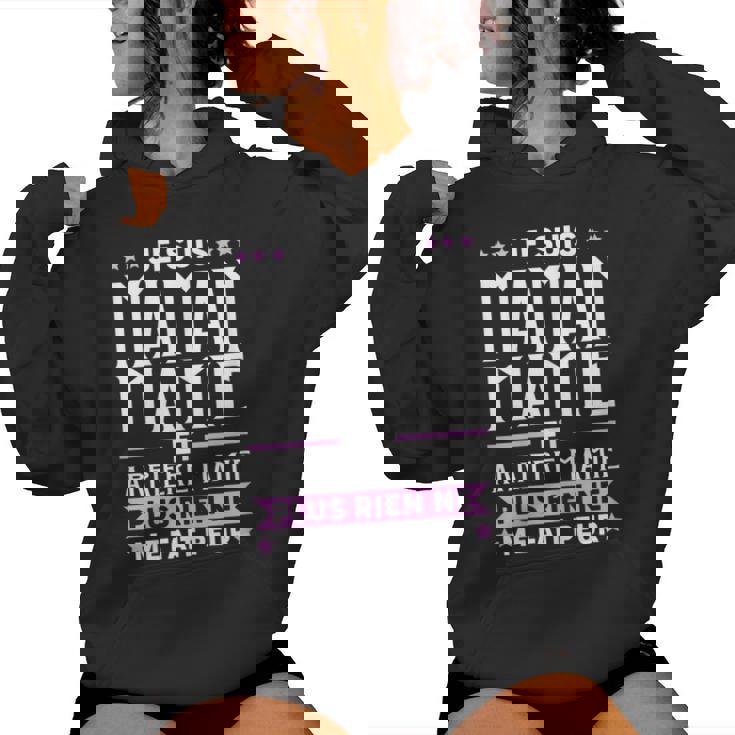 Maman Mamie Arrière Mamie Citation Pour Arrière Grand-Mère Sweat à capuche femme