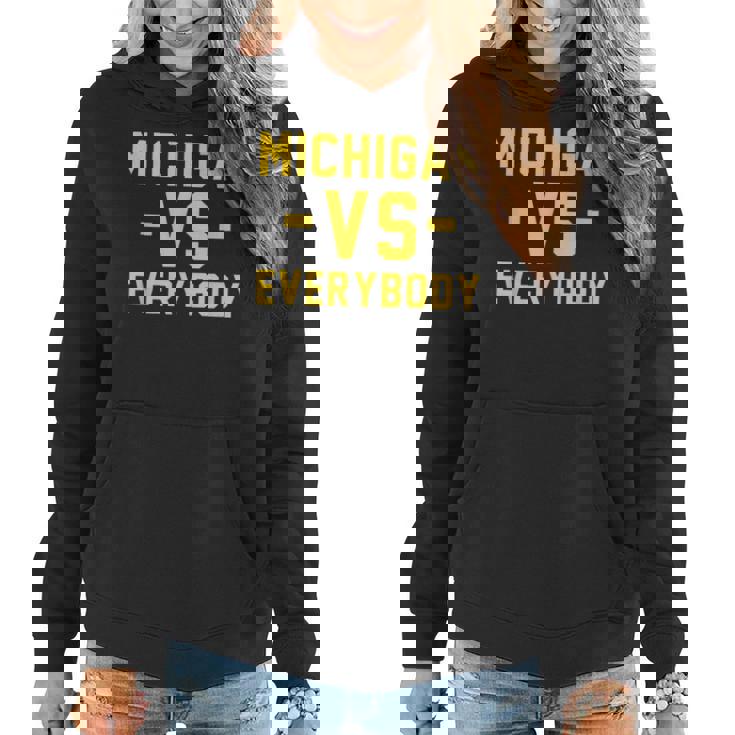 Womens michigan hoodie sales