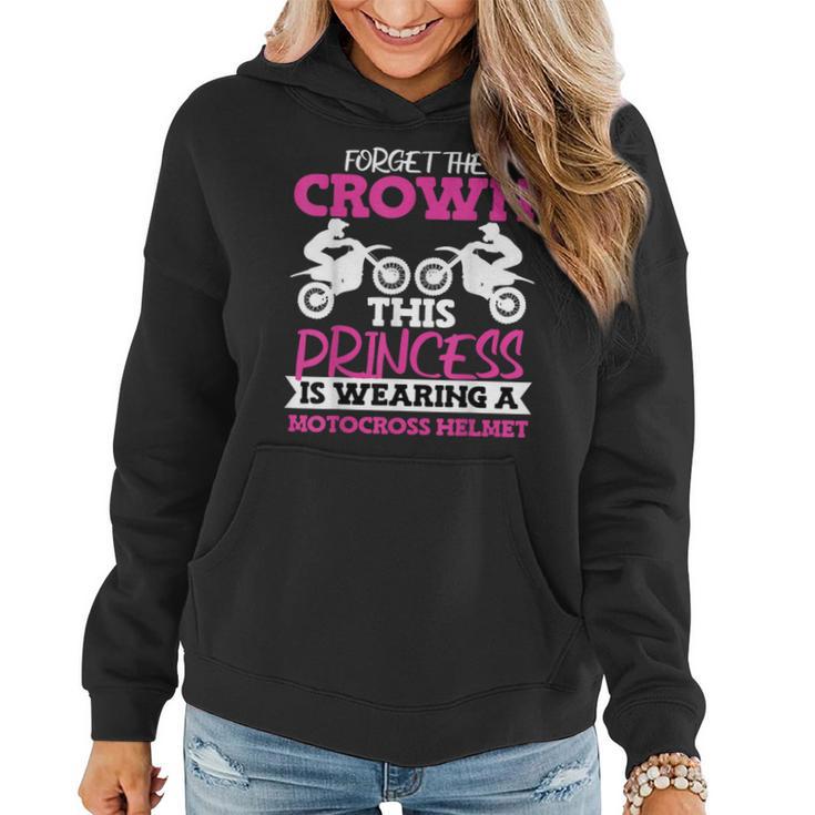 Motocross Dirt Bike Girl Women Hoodie