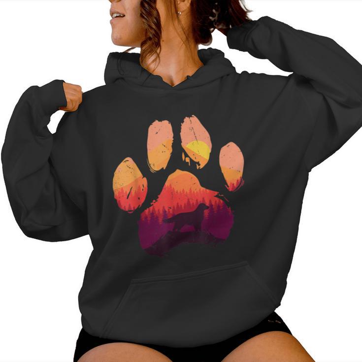 Paw Golden Retriever Corgi Hund Mama Papa Herren Damen Kapuzenpullover für Damen