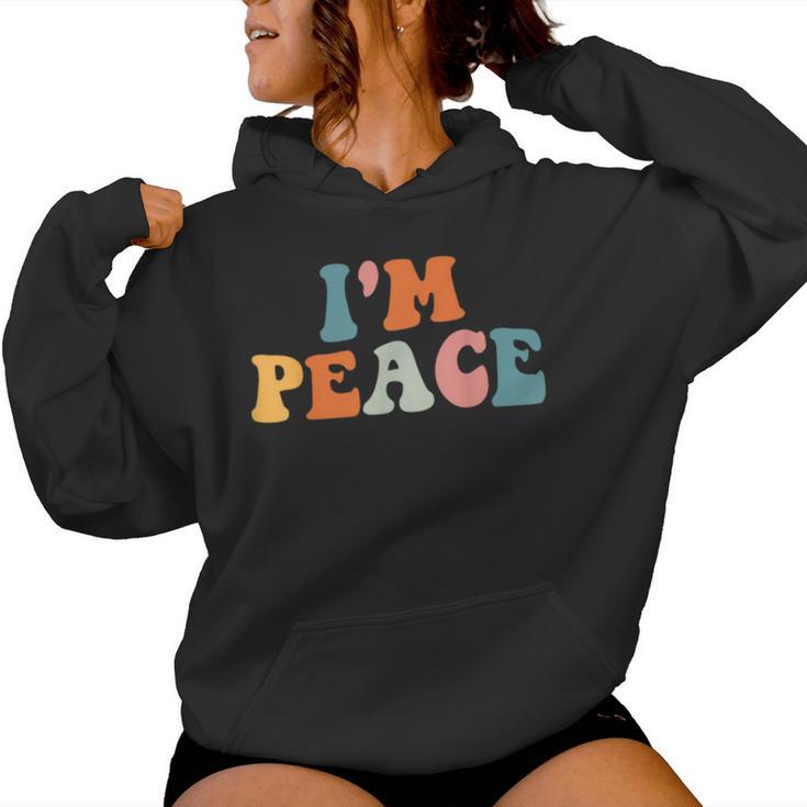 Im Peace I Come In Peace Couples Costume Women Women Hoodie