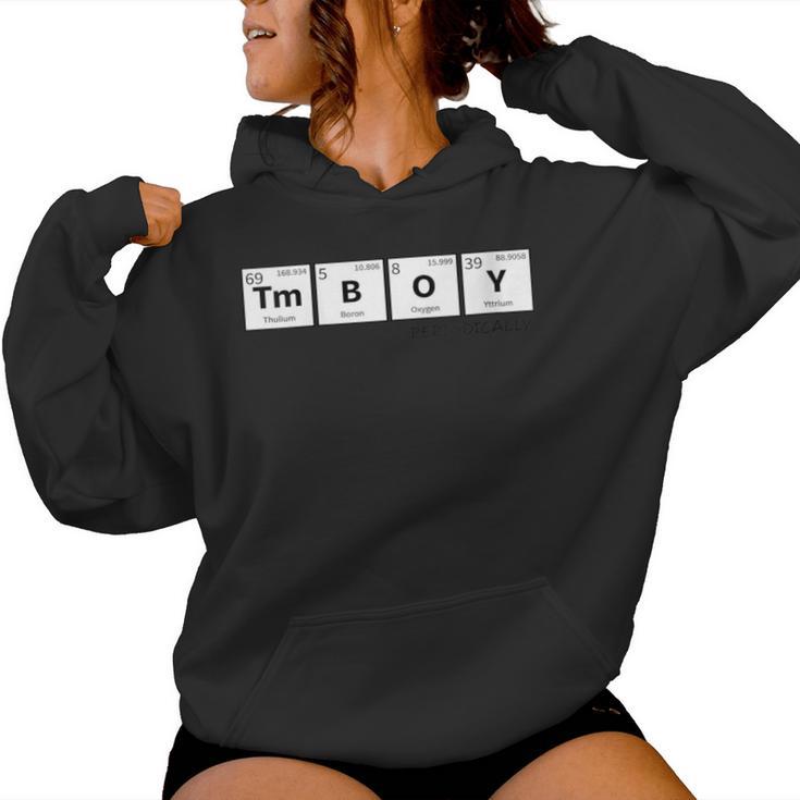 Periodic Table Spells Tomboy Women Hoodie