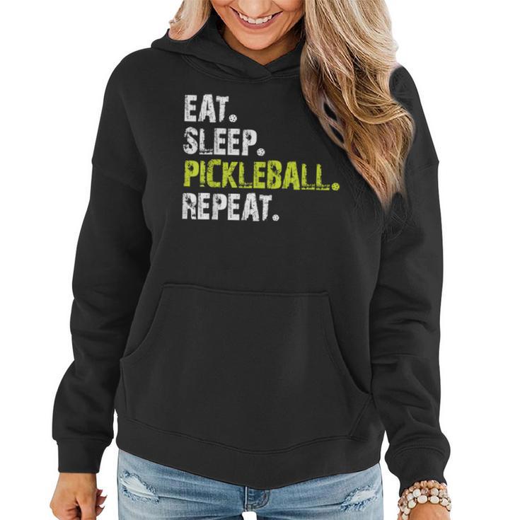 Pickleball For And Women Eat Sleep Pickleball Women Hoodie