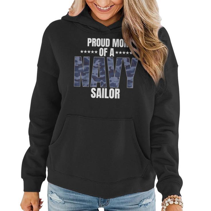 Proud Mom Of A Navy Sailor Veteran Day Women Hoodie