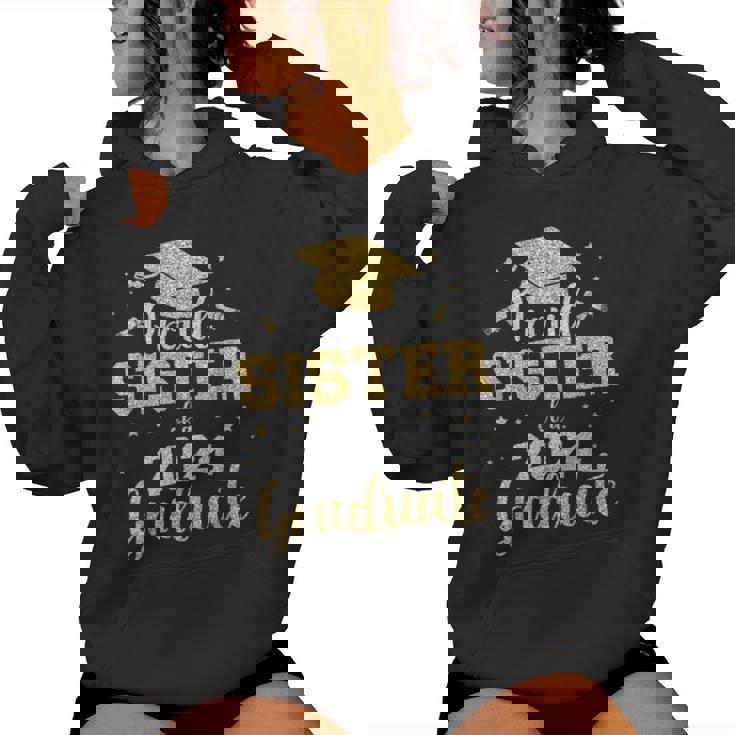 Proud Sister Of A Class Of 2024 Graduate Senior Graduation Women Hoodie