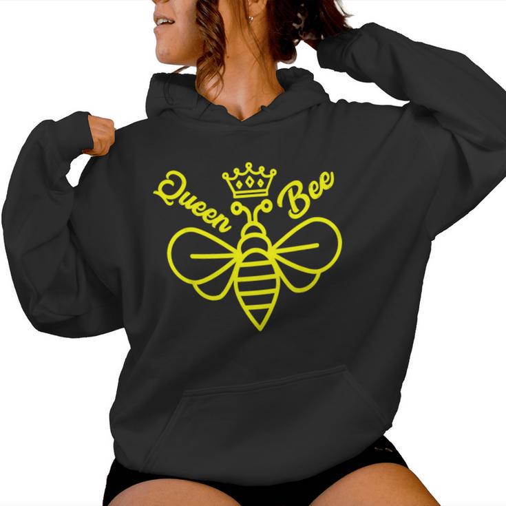 Queen Bee Crown Beekeeping Women Hoodie