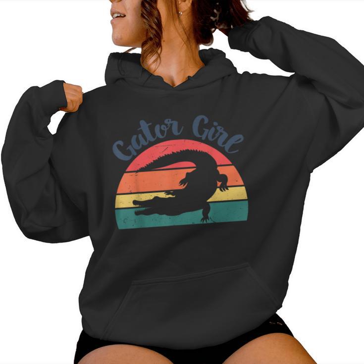 Retro Gator Girl Toddler See You Later Gator Alligator Women Hoodie